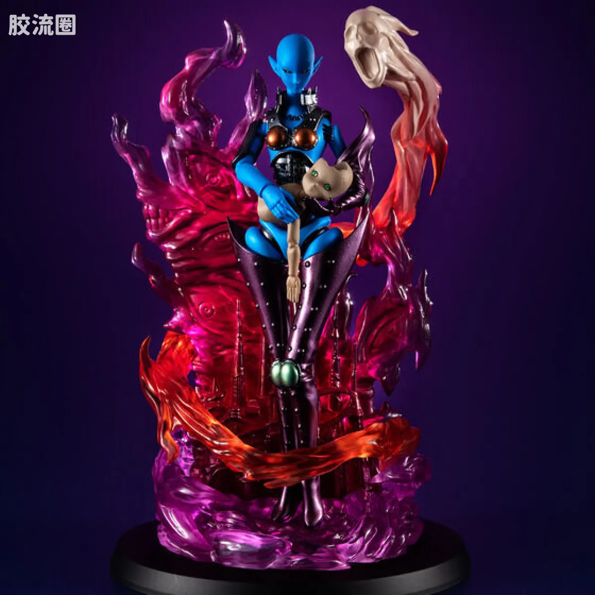 Mega House 手办系列 MONSTERS CHRONICLE系列 暗黑人偶妮可罗菲娅 - 图片